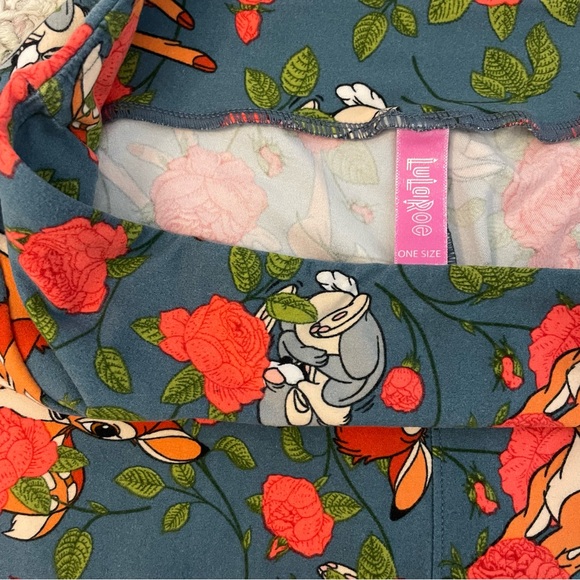 Lularoe OS Disney Bambi Thumper Leggings - Picture 6 of 13
